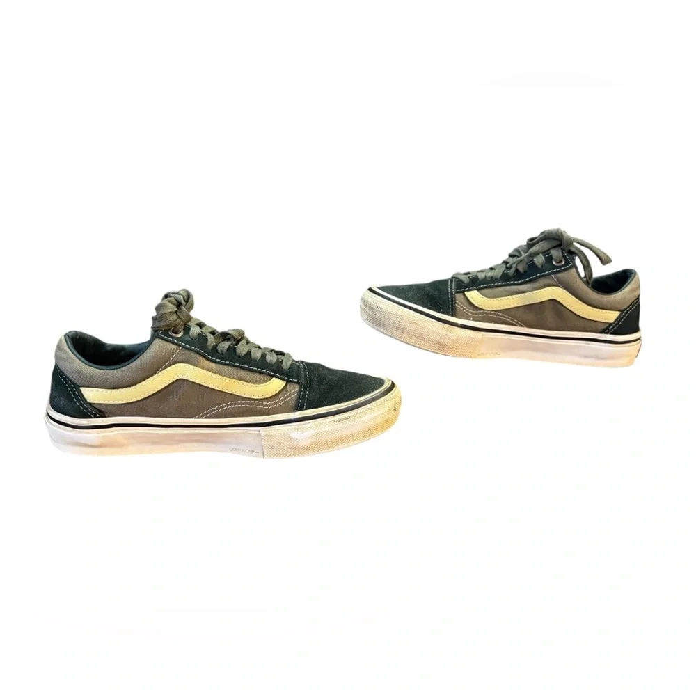 Vans Old Skool Pro Scarab/Military Men’s Size 6.5 Women’s Size 8